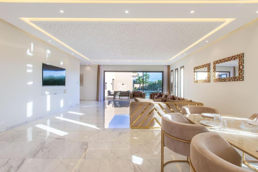 Villa Hawai, Ss Vis A Vis Avec Espace De Sport , Piscine Chauffee Marraquexe Exterior foto