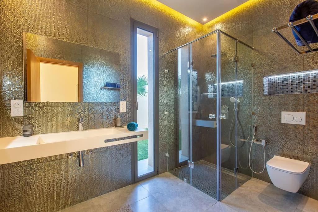 Villa Hawai, Ss Vis A Vis Avec Espace De Sport , Piscine Chauffee Marraquexe Exterior foto